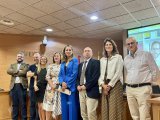 Els participants en l'acte de presentació del llibre